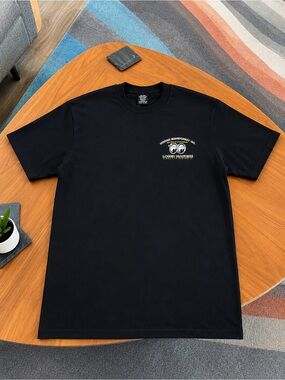 NWT Loser Machine Moonies Hot Rod Graphic Logo T‑Shirt